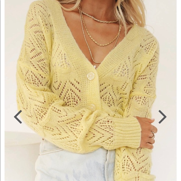 verge girl cardigan